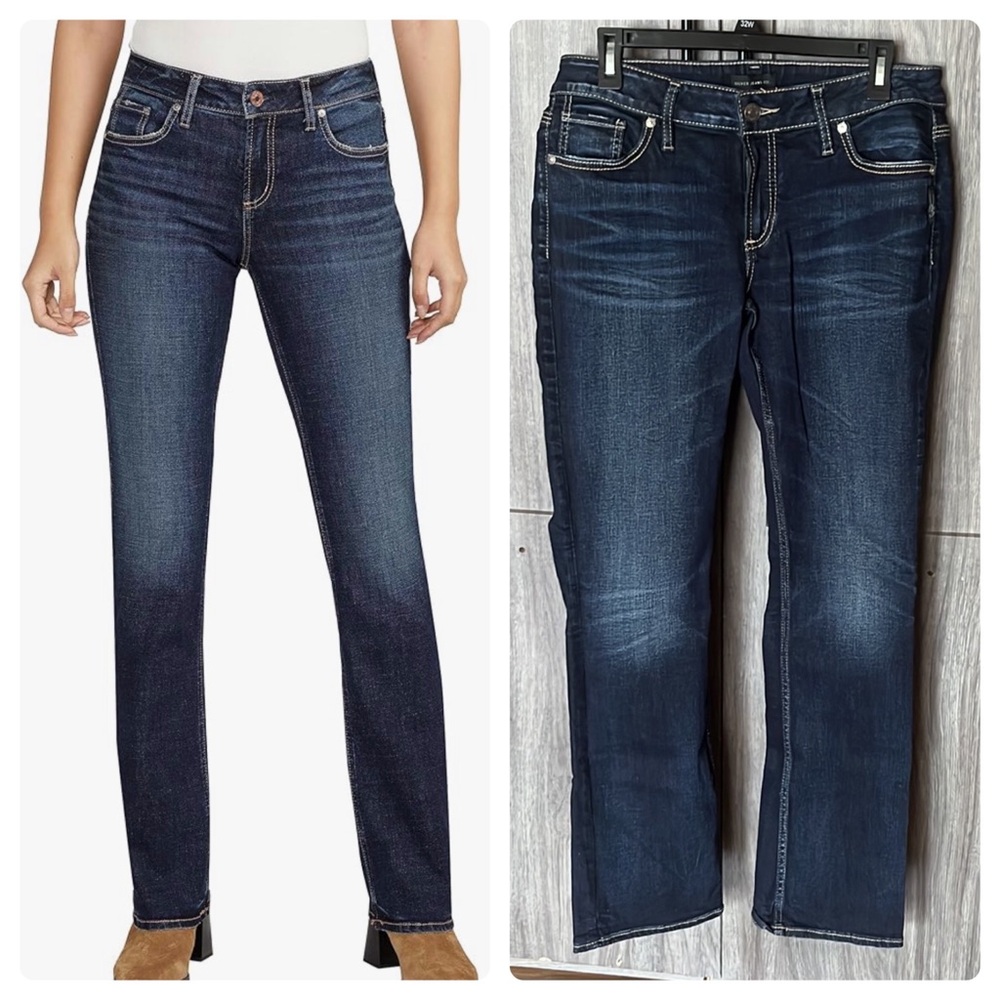 Silver Jeans Elyse blue jeans